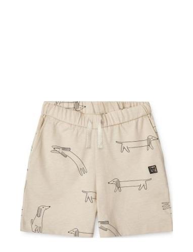 Bako Printed Shorts Bottoms Shorts Cream Liewood