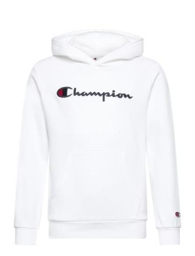 Hooded Sweatshirt Tops Sweat-shirts & Hoodies Hoodies White Champion