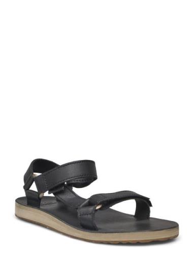 Original Universal Leather Matalapohjaiset Sandaalit Black Teva