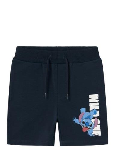 Nmmamit Stitch Long Swe Shorts Unb Wdi Bottoms Shorts Navy Name It