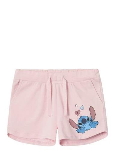 Nmfarika Stitch Shorts Wdi Bottoms Shorts Pink Name It