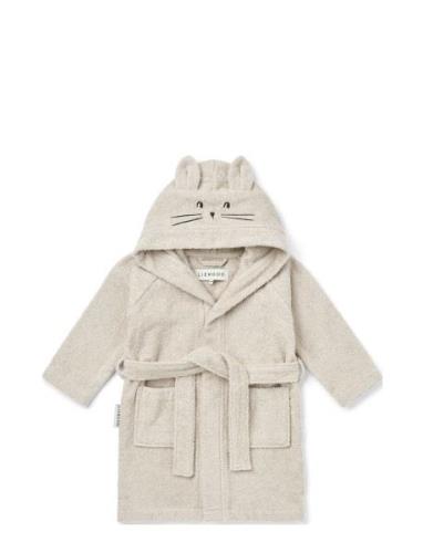 Lily Rabbit Bathrobe Aamutakki Kylpytakki Grey Liewood