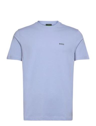 Tee Sport T-shirts Short-sleeved Blue BOSS