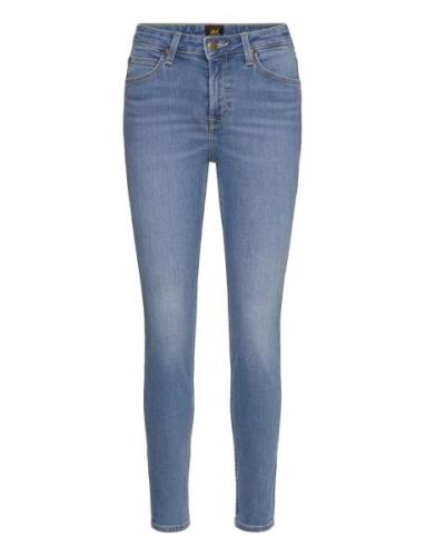 Scarlett High Bottoms Jeans Skinny Blue Lee Jeans