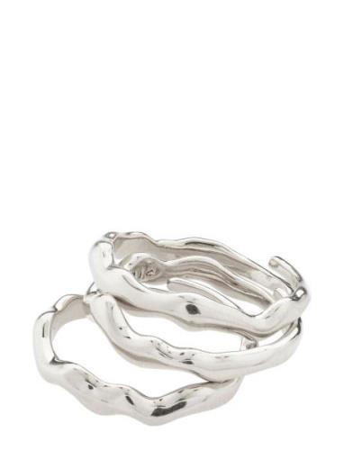 Penelope Recycled Ring Sormus Korut Silver Pilgrim