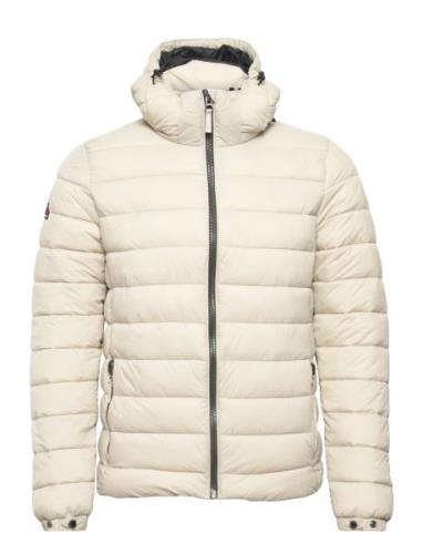 Classic Fuji Puffer Jacket Vuorillinen Takki Topattu Takki Cream Super...