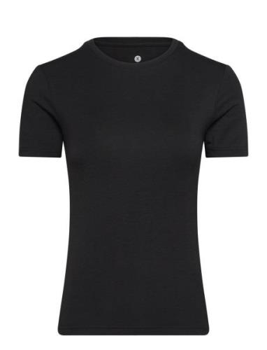 Jbs Of Dk Slim Tee Bamboo Toppi Black JBS Of Denmark