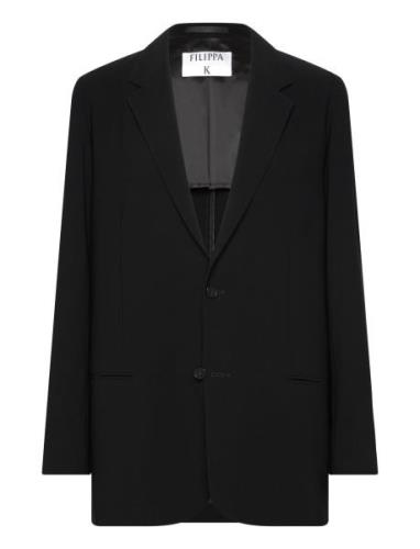 Relaxed Blazer Blazers Single Breasted Blazers Black Filippa K