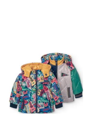 Reversible Parka For Baby Boy Parka Takki Multi/patterned Boboli