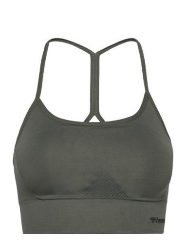 Hmltiffy Seamless Sports Top Sport Bras & Tops Sports Bras - All Green...