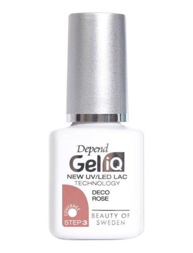 Gel Iq Deco Rose Geelikynsilakka Kynsilakka Orange Depend Cosmetic