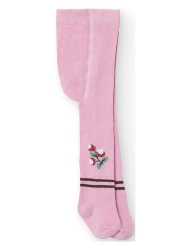 Thick Tights For Baby Girl -Bci Sukkahousut Pink Boboli