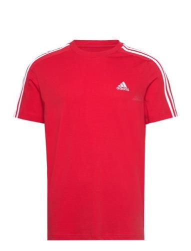 M 3S Sj T Sport T-shirts Short-sleeved Red Adidas Sportswear