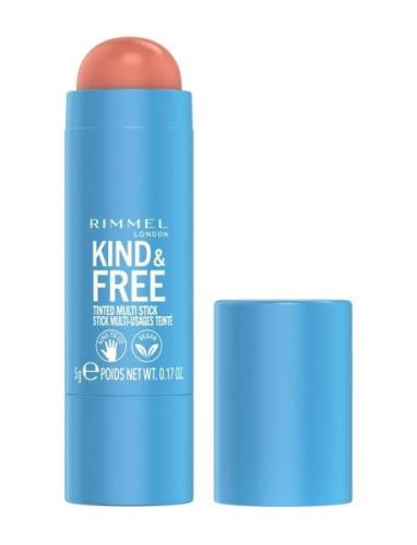 K&F Multi Stick 002 Peachy Cheeks Poskipuna Meikki Nude Rimmel