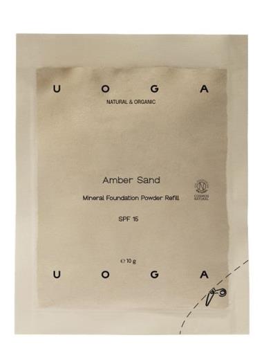 Uoga Uoga Mineral Foundation Powder Refill, Amber Sand 10G Meikkivoide...