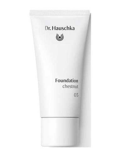 Foundation 03 Chestnut 30 Ml Meikkivoide Meikki Dr. Hauschka