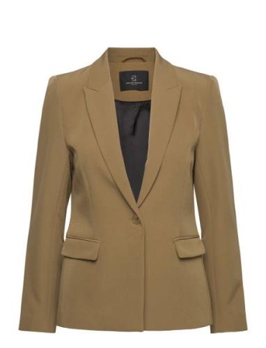 Rubysusbbalberte Blazer Blazers Single Breasted Blazers Khaki Green Br...