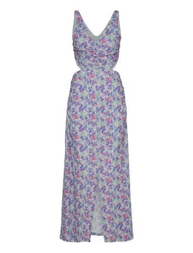 Flora Stephanie Dress Maksimekko Juhlamekko Purple Bzr