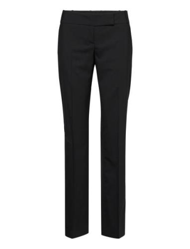 Taru5 Bottoms Trousers Straight Leg Black BOSS