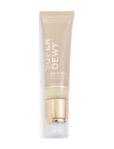 Revolution Superdewy Tinted Moisturiser Fair Meikkivoide Meikki Makeup...