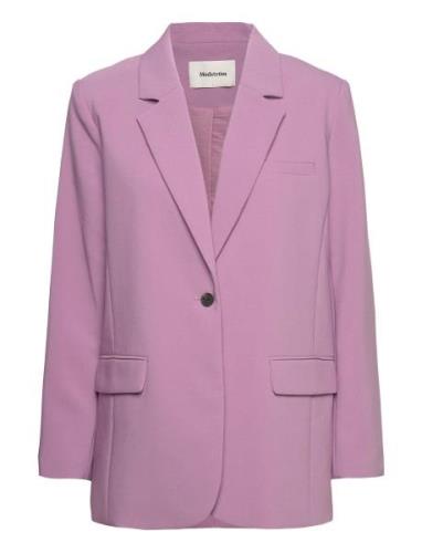 Gale Blazer Blazers Single Breasted Blazers Purple Modström