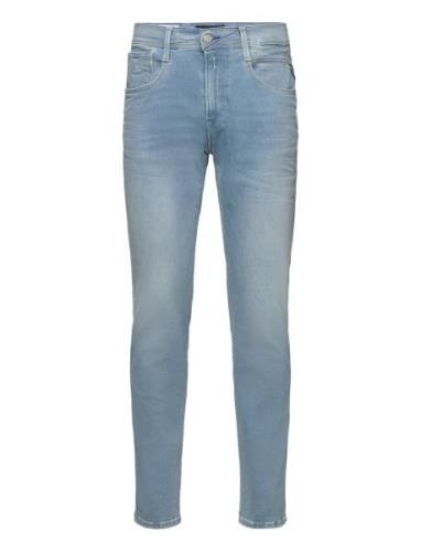 Anbass Trousers Slim Hyperflex Original Bottoms Jeans Slim Blue Replay