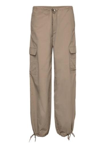 Carmomd Pants Bottoms Trousers Cargo Pants Beige Modström