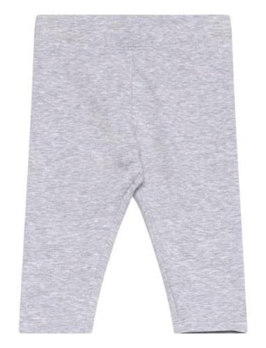 Leggings Brushed Inside Basic Bottoms Leggings Grey Lindex