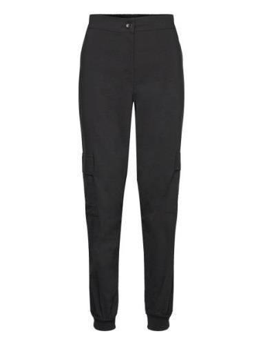 Mya Trousers Bottoms Trousers Cargo Pants Black Makia