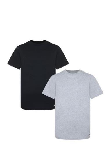 Nike Crew Undershirt Tops T-shirts Short-sleeved Black Nike