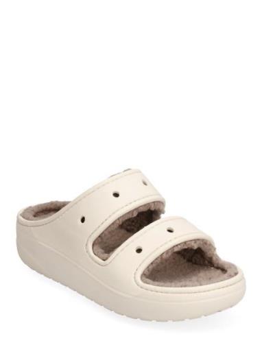 Classic Cozzzy Sandal Aamutossut Tohvelit Beige Crocs