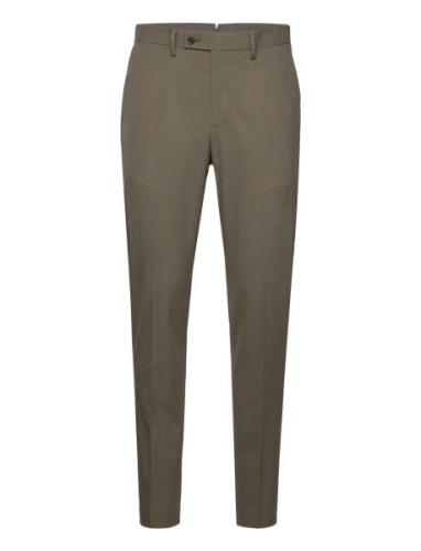 Suit Trousers Bottoms Trousers Formal Khaki Green Mango