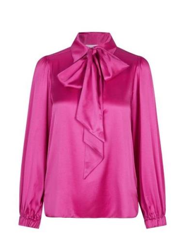 Kikkidea Tops Blouses Long-sleeved Pink Dea Kudibal