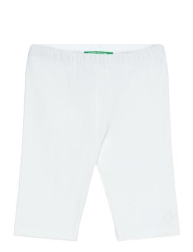 Leggings Bottoms Shorts White United Colors Of Benetton