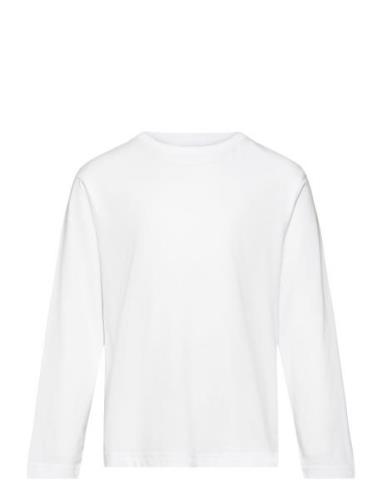 Nkmvobbo Ls Nreg Top Noos Tops T-shirts Long-sleeved T-shirts White Na...