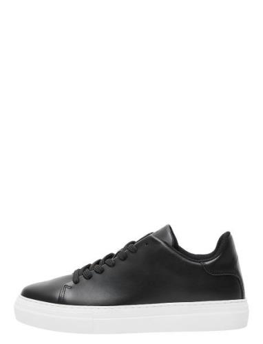 Slhdavid Chunky Leather Sneaker Noos Matalavartiset Sneakerit Tennarit...