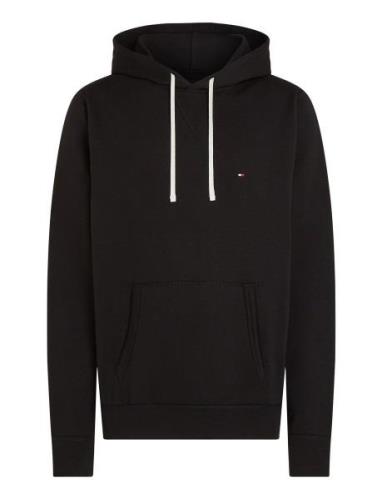 Essential Fleece Hoody Tops Sweat-shirts & Hoodies Hoodies Black Tommy...