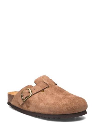 Sl Fae New Suede Taupe Matalapohjaiset Sandaalit Beige Scholl