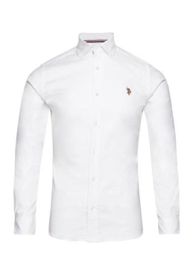 Esmar Shirt Tops Shirts Casual White U.S. Polo Assn.