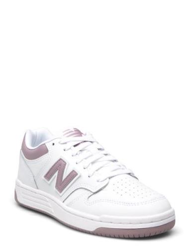 New Balance 480 Kids Lace Sport Sneakers Low-top Sneakers White New Ba...