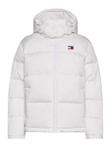 Tjw Alaska Puffer Ext Vuorillinen Takki Topattu Takki White Tommy Jean...