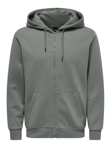 Onsceres Zip Thr. Hoodie Sweat Noos Tops Sweat-shirts & Hoodies Hoodie...