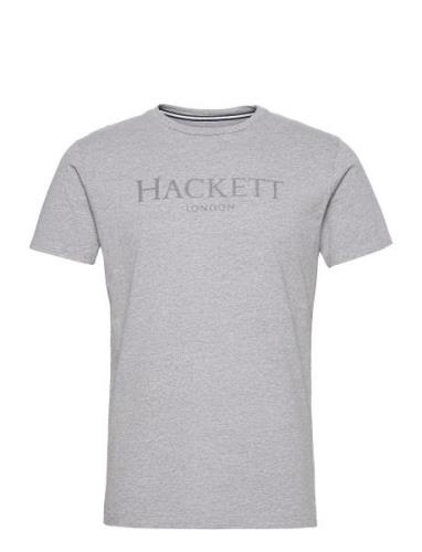 Hackett Ldn Tee Tops T-shirts Short-sleeved Grey Hackett London