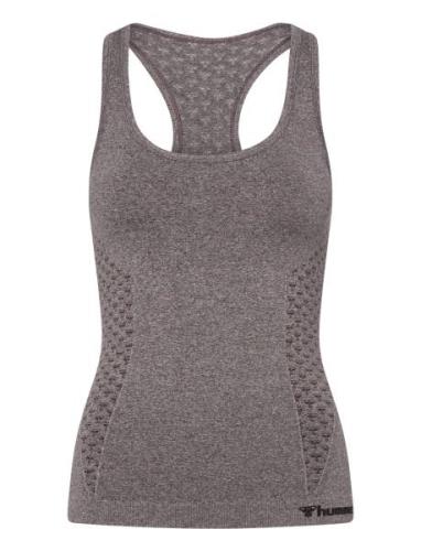 Hmlci Seamless Top Sport T-shirts & Tops Sleeveless Grey Hummel