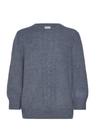 Ihkamara Ms3 Tops Knitwear Jumpers Blue ICHI