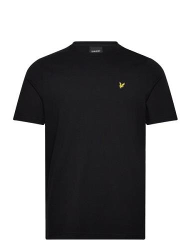 Pique T-Shirt Tops T-shirts Short-sleeved Black Lyle & Scott