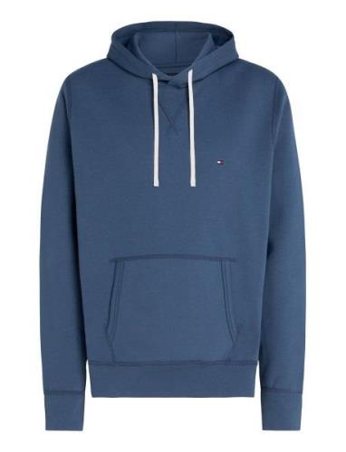 Essential Fleece Hoody Tops Sweat-shirts & Hoodies Hoodies Blue Tommy ...