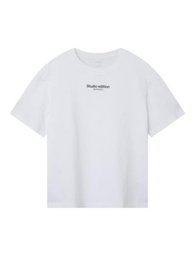 Nkmbrody Ss Nreg Top Noos Tops T-shirts Short-sleeved White Name It