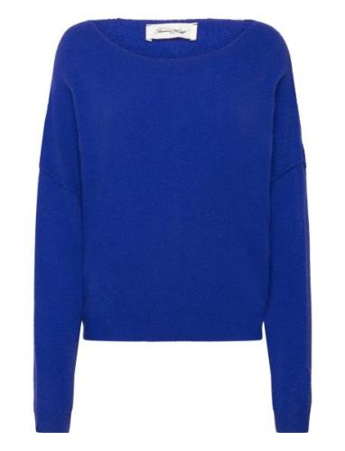 Damsville Tops Knitwear Jumpers Blue American Vintage