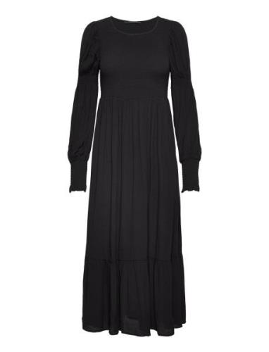 Lilli Zelina Dress Maksimekko Juhlamekko Black Bruuns Bazaar